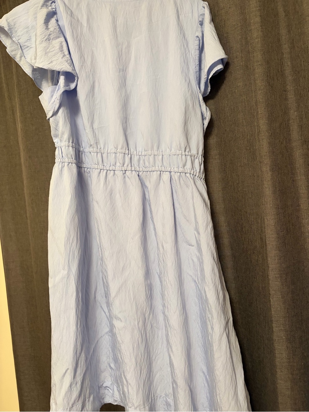 a new day Light Blue Flutter Sleeve Dress - Picture 2 of 3